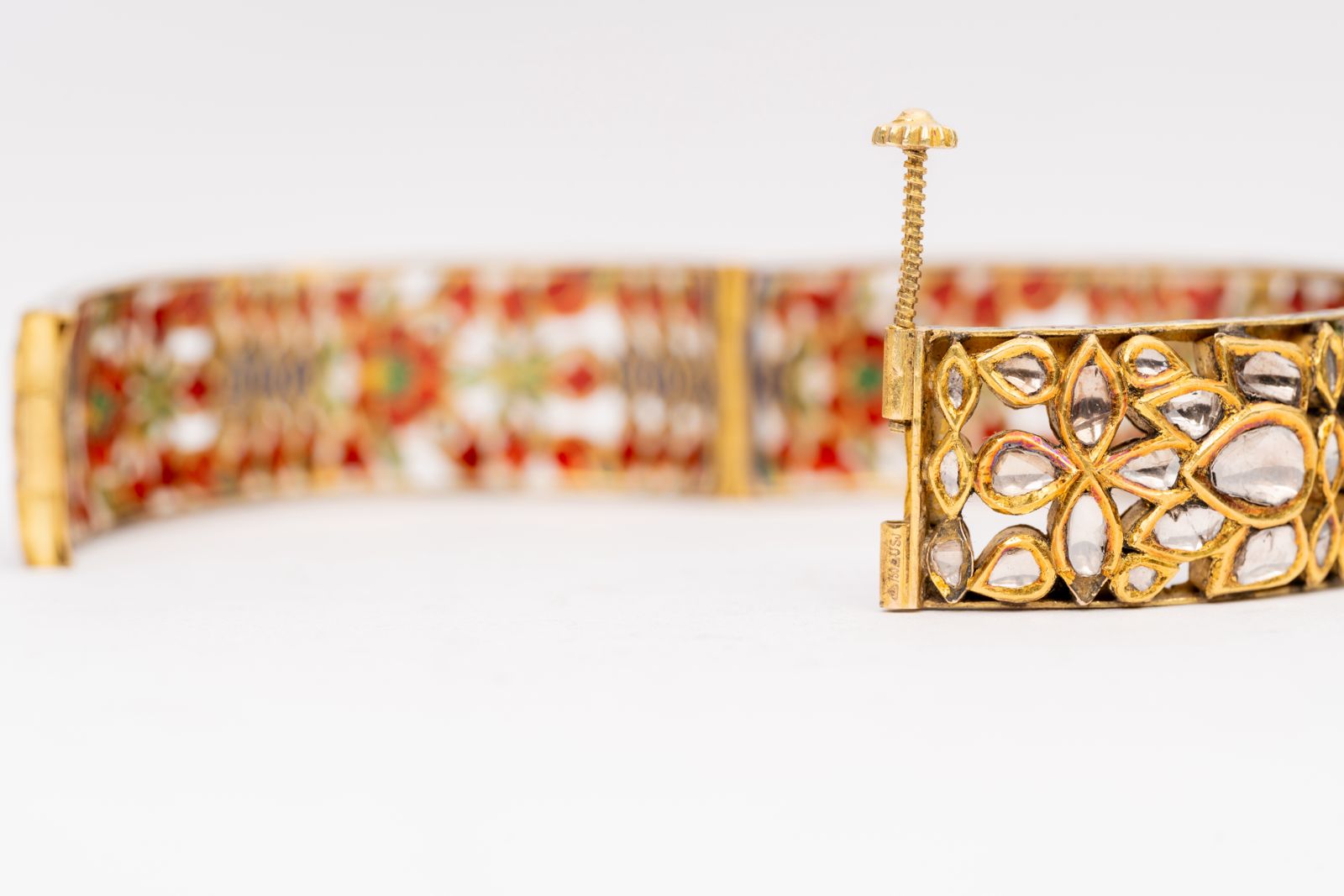 Opulent Polki Bangle