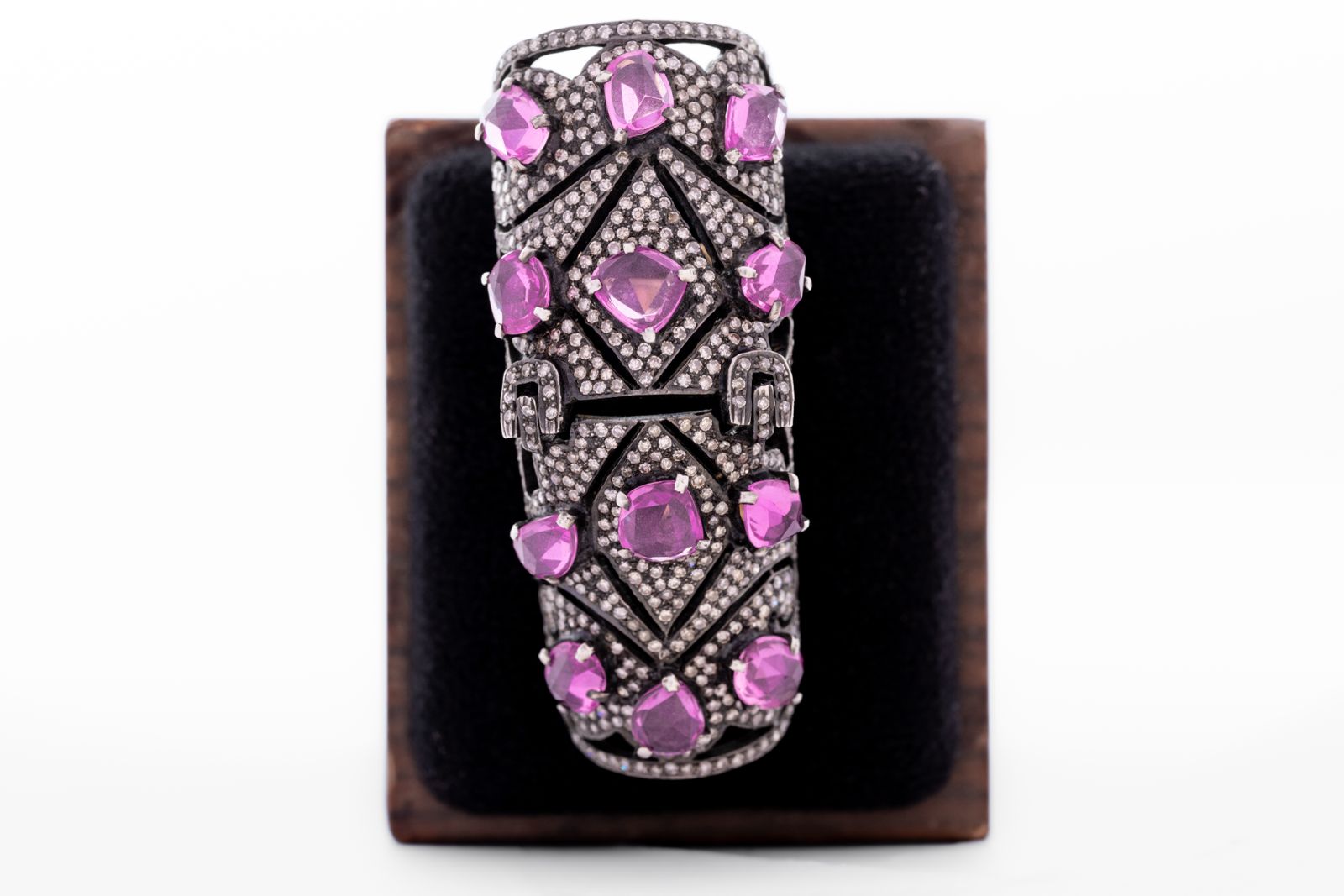 Dazzling Fusion of Tourmaline and Diamonds