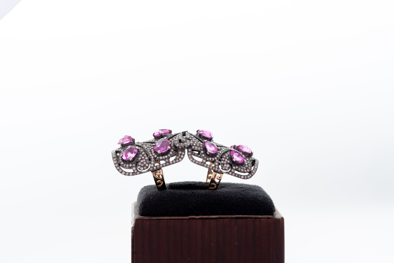 Dazzling Fusion of Tourmaline and Diamonds