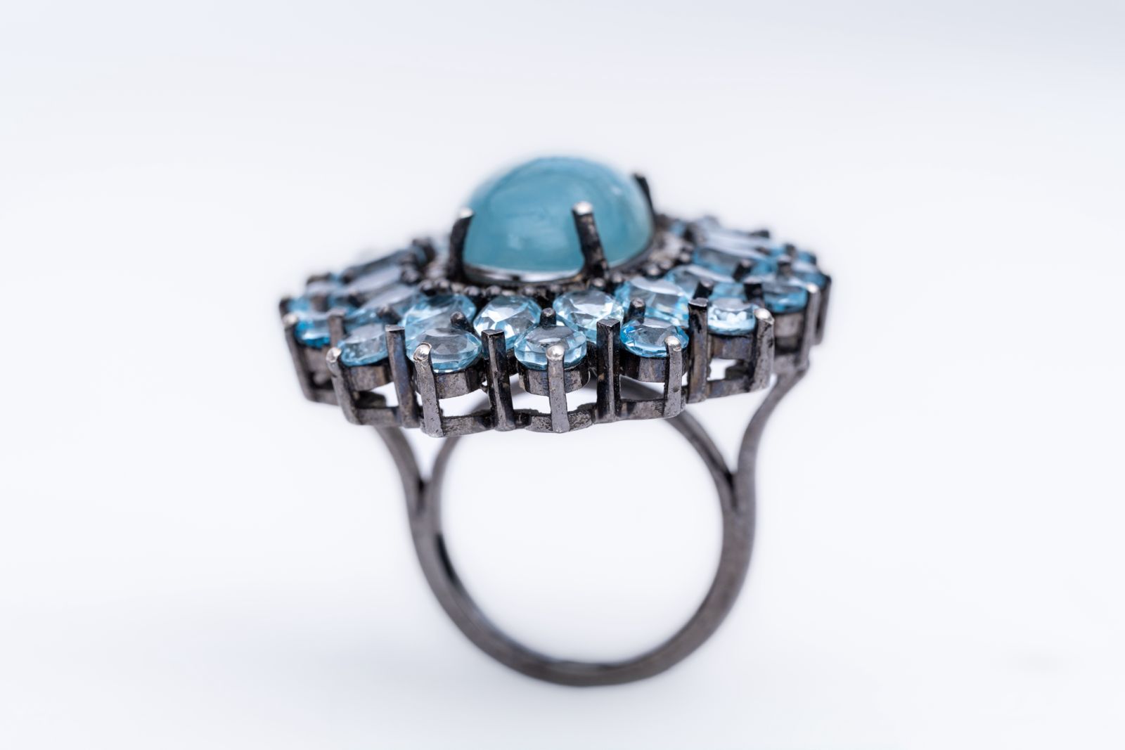 Royal Aquamarine Ring